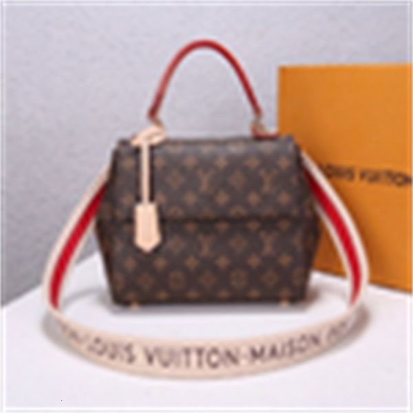 

handbags totes r60c m44863 latest handbag women brand iconic bags handles shoulder bags designer cross body bag clutches luxury evening, Red;black