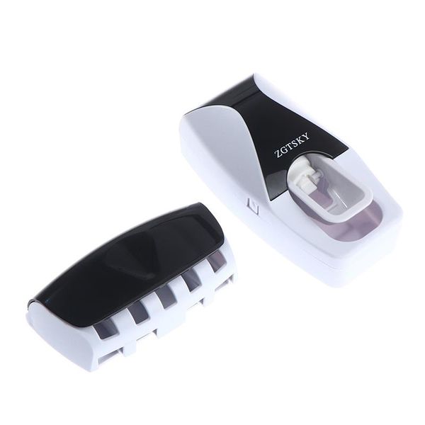 

toothbrush holders holder automatic toothpaste dispenser set dustproof wall mounted