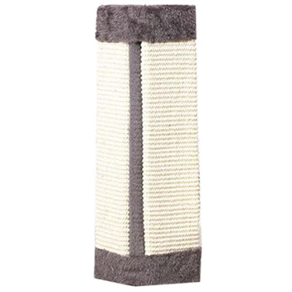 

cat toys 2 colors scratches board pet kitten wall corner scratching mat post tree scratcher sisal plush gray