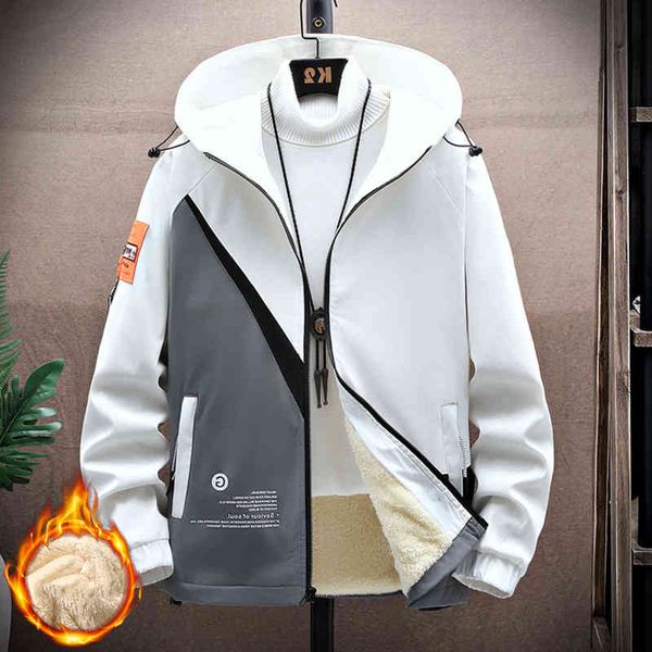 

men's jackets autumn men's jacket with hood cashmere fashion s printed shreds outwear casual drop s n5ib, Black;brown