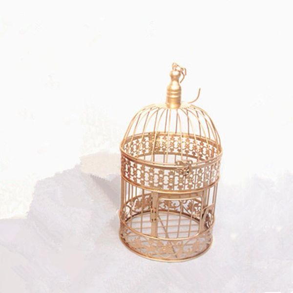 

european style iron bird cage wedding decoration window shooting prop cages