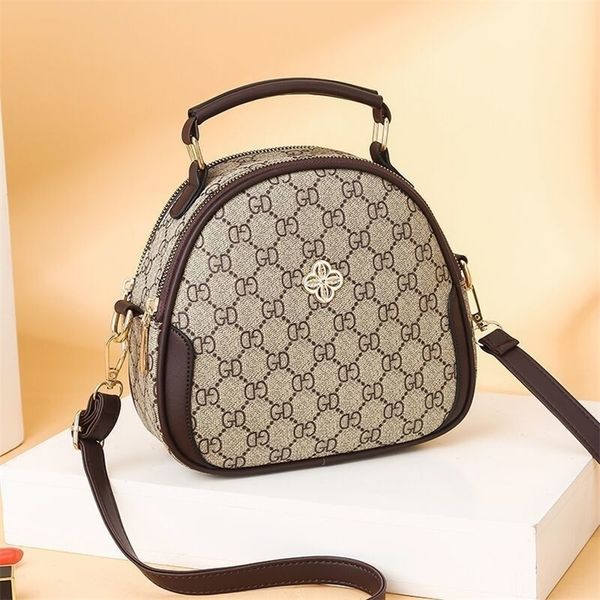 

factory store shop women's bag 2022 new autumn fashion trend korean women's small round single shoulder messenger portable versati
