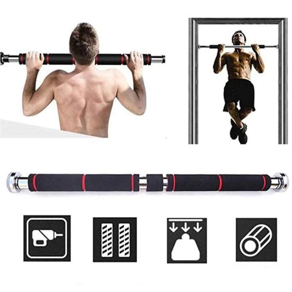 

horizontal bars 200kg adjustable door exercise home workout gym chin up pull training bar sport fitness equipments