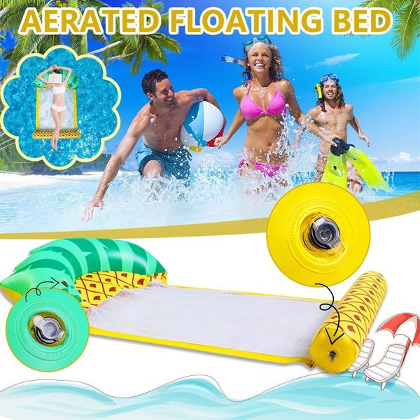 

swimming pool foldable inflatable seat summer water floating lightweight durable buoyancy vest garment of life & buoy