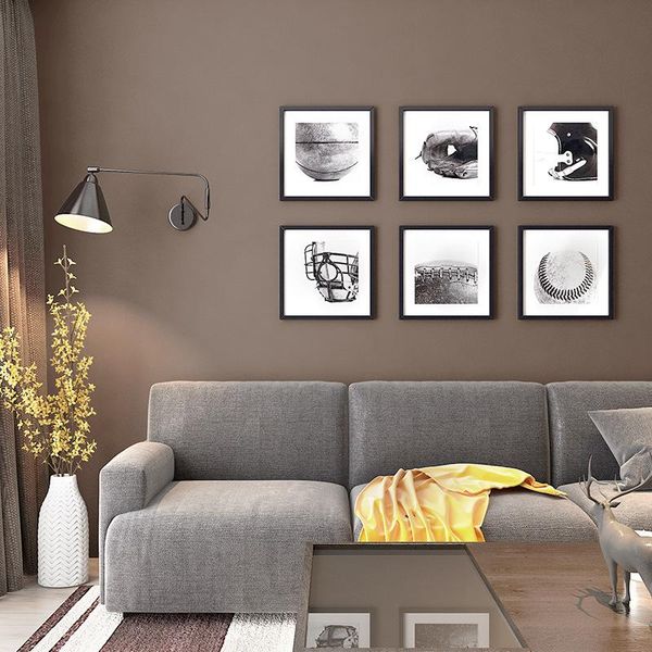 

wallpapers non-woven wallpaper modern simple pure pigment color brown dark living room bedroom el