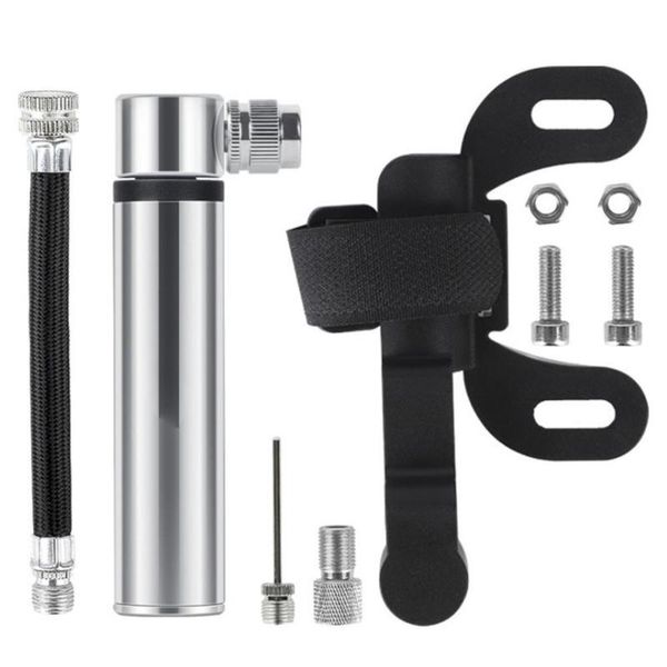 

bike pumps mini portable manual bicycle cycling tire ball inflatable air pump inflator