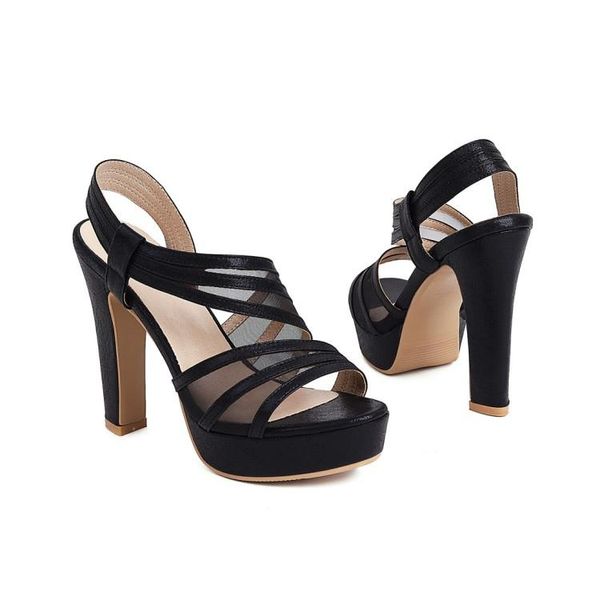 

sandals big size personalized ladies summer platform women shoes woman, Black
