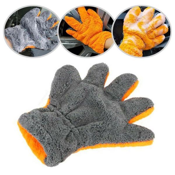 

car sponge microfiber washer cleaning auto care superfine gloves tool window x7j3 soft fiber car-styling was m5z5
