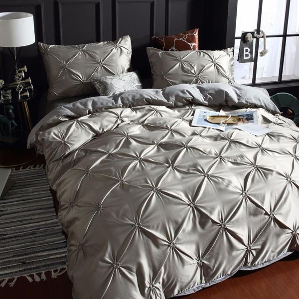 

bedding sets simple fashion solid color set luxury duvet cover bedspreads bed red king double comforters no sheet 2/3pcs