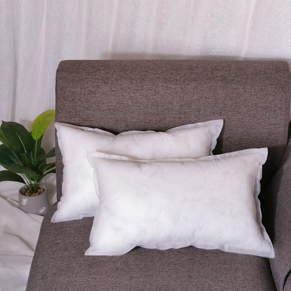 

pillow 1/2pcs white non-woven cushion core interior home decor soft inner health care filling