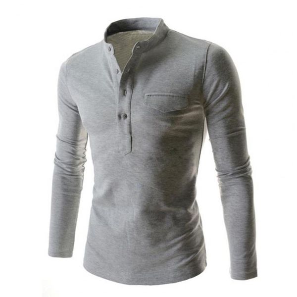 

men's casual shirts men shirt cotton solid color long sleeve blouse chic stand collar fashion handsome base for daily wear, White;black