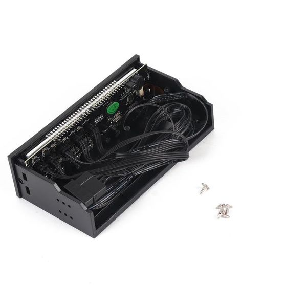 

5.25" drive bay pc computer cpu cooling lcd front panel temperature controller fan speed control for deskfans & coolings
