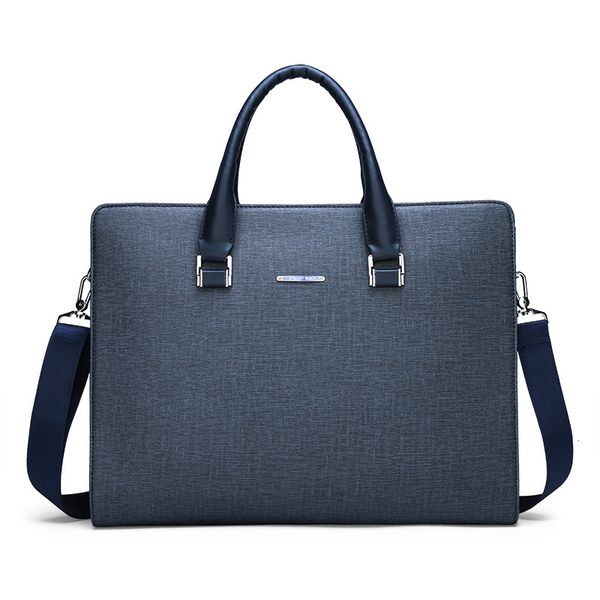 

handbag style men's bag large capacity leisure business briefcase horizontal single shoulder slant span