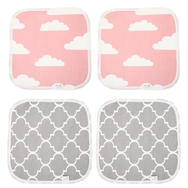 

kennels & pens 4pcs pet pee pads anti-leakage wee mats urine supply