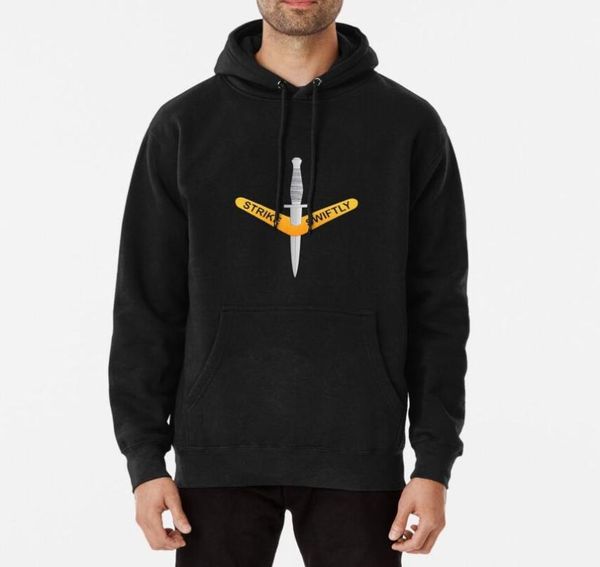 

men's hoodies & sweatshirts 1st commando regiment (australia) man pullover hoodie full casual autumn and winter sweatshirt, Black