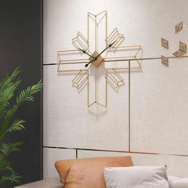 

minimalist metal iron silent large wall clock modern design home decor teen room decoration bedroom clocks