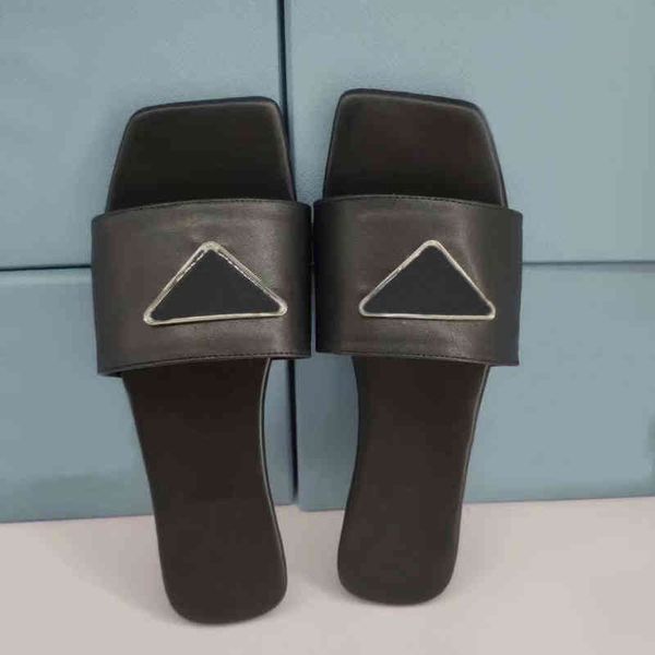 

slippers women sandals flower animals summer sandals slide fashion wide flat slippery slipper box 13ye, Black