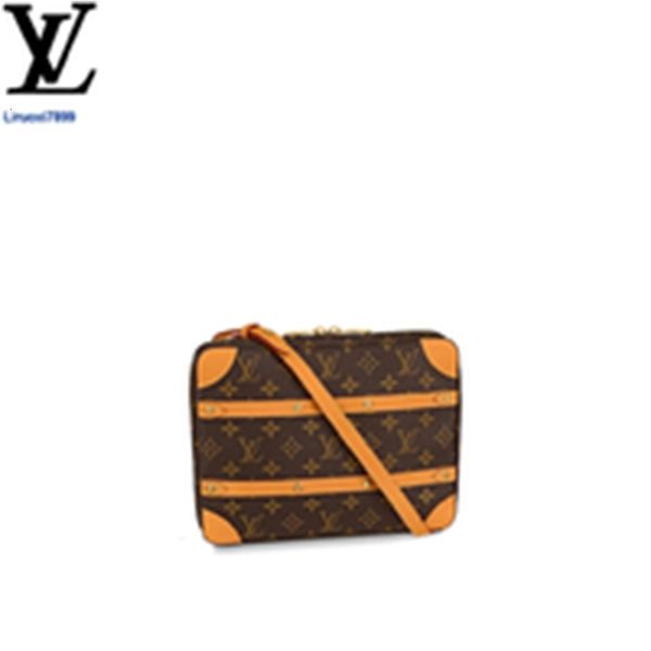 

brand designer luxury igdq m68494 soft trunk messenger pm men handbags shoulder messenger bags totes iconic bags cross body handles clut