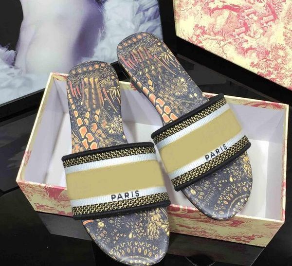 

sandals fashion women's casual summer printing beach slippers shoes female peep toe slipper woman sandal d30711, Black