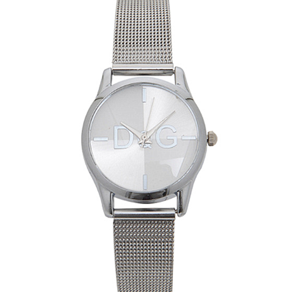 

women quartz watch dress watches women's fashion stainless steel mesh wrist zegarek damski wristwatches, Slivery;brown