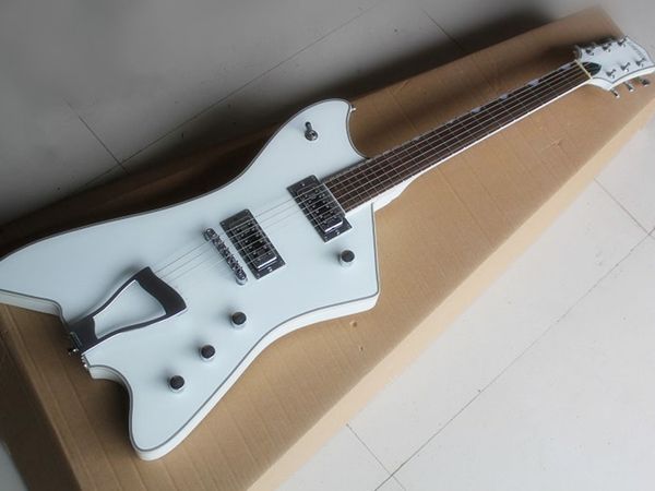 

swiss special-shaped electric guitar white classic can be customized on request