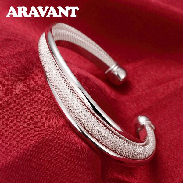 

jewelry vintage open cuff bracelet net weave bangles women silver plated jewelry, Golden;silver