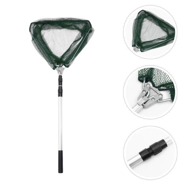 

fishing accessories folding net collapsible aluminum alloy landing