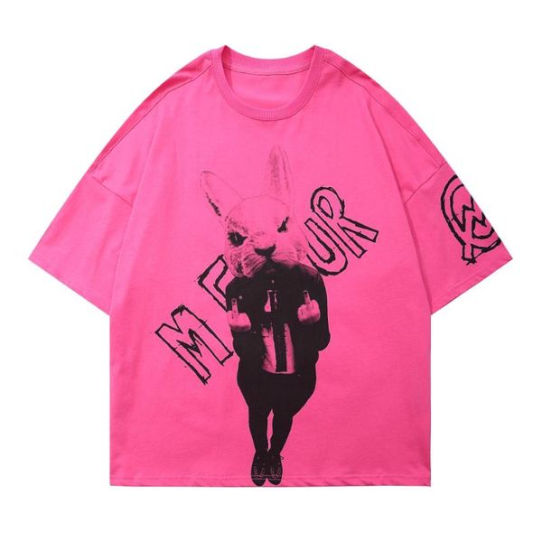 

women's t-shirt zottsoz oversize tshirts women streetwear hip hop funny head human print short sleeve t-shirts casual harajuku tees t, White