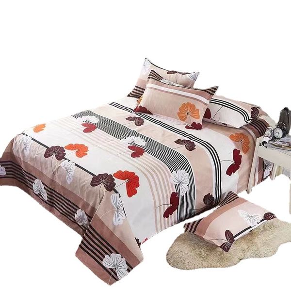 

sheets & sets 1bed sheet +pillowcase cotton single size kids linen printed double queen king fitted 0zdg