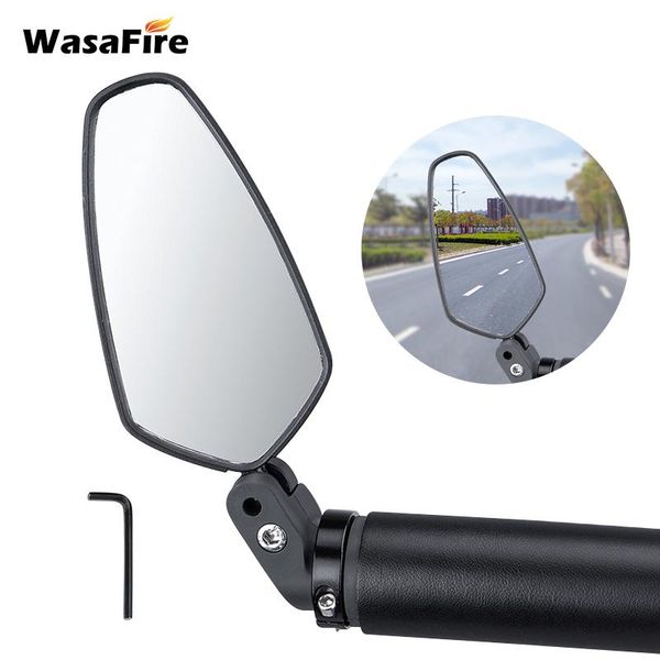 

bike groupsets 1pcs rearview motorcycle mirror mountain road bicycle handlebar wide angle rear view cycling accessories