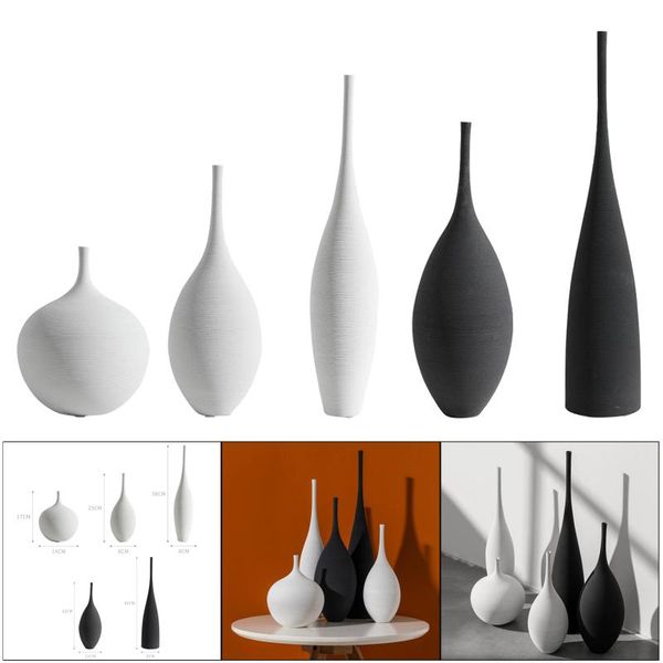 

decorative vase, ceramic nordic simple flower branches vase for tabledecor, floral zen natural decoration vases