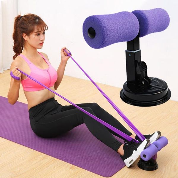 

adjustable crunch sit-up assistant device home fitness gym lose weight equipment resistance bands