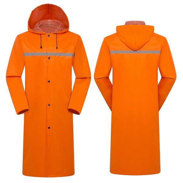 

raincoats cycling polyester raincoat hiking outdoor poncho fashion hatraincoat waterproof long coat roupa de chuva rain gear bs50yy