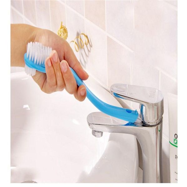 

pcs multifunction double sided clean brush plastic headed long handle shoe home cleaning tools clothing & wardrobe storage