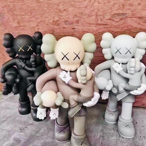 

38cm 1.7kg originalfake k a w s 16inches companion detachable and hold the baby for original box action figure model decorations gift