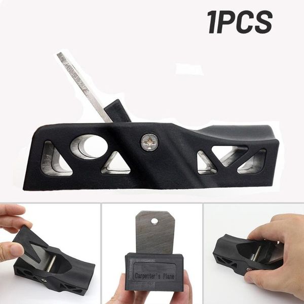 

1pcs woodworking planer black diy hand-planed resin stainless steel hand tools