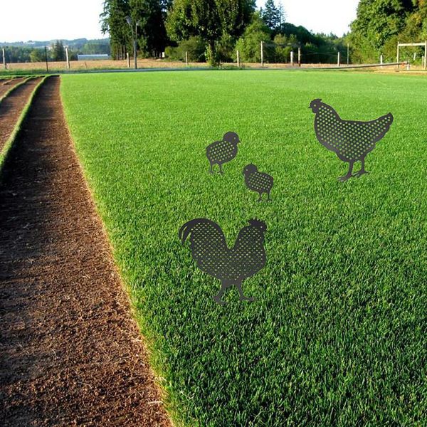 

chicken yard art garden statues backyard lawn stakes duck hen decor gift decoration outdoor ornaments #t1p decorations