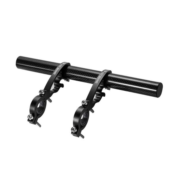 

bike handlebars &components 1pc handlebar extender aluminum alloy extension mount holder for (black)