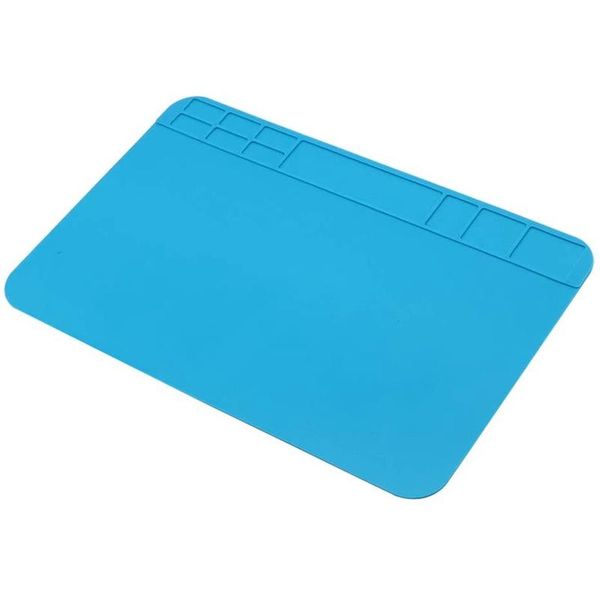 

mouse pads & wrist rests insulation silicone soldering repair mat heat resistant work pad for mobile phone pcb bga iron