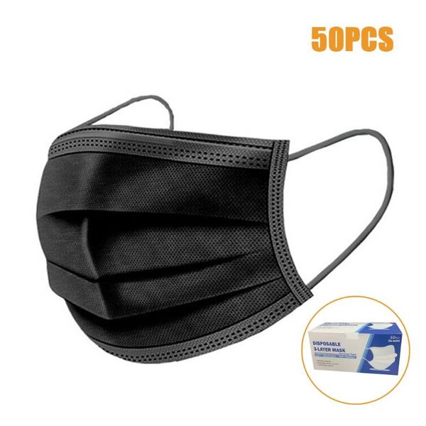 

party masks 50pcs black disposable ge-maks for good quality and low price cosplay scarves muffler shawl bandanna
