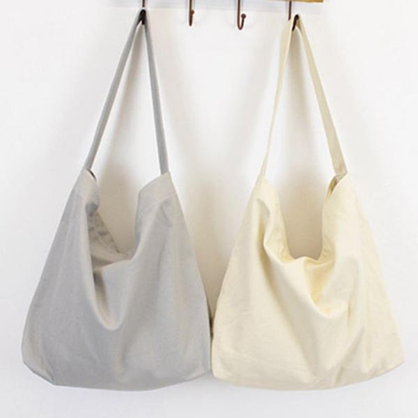 

totes canvas bag women messenger all-match comfortable pure color simple and fashionable shoulder