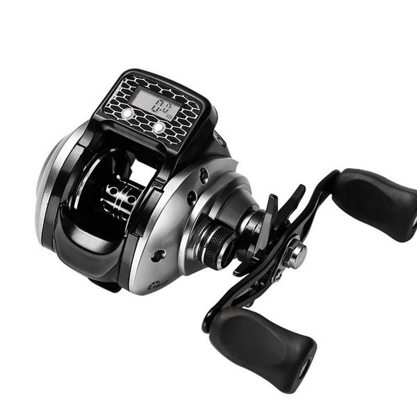 

baitcasting reels fishing reel with digital display 6.3:1 16+1bb left/right hand low profile line counter pesca high quality