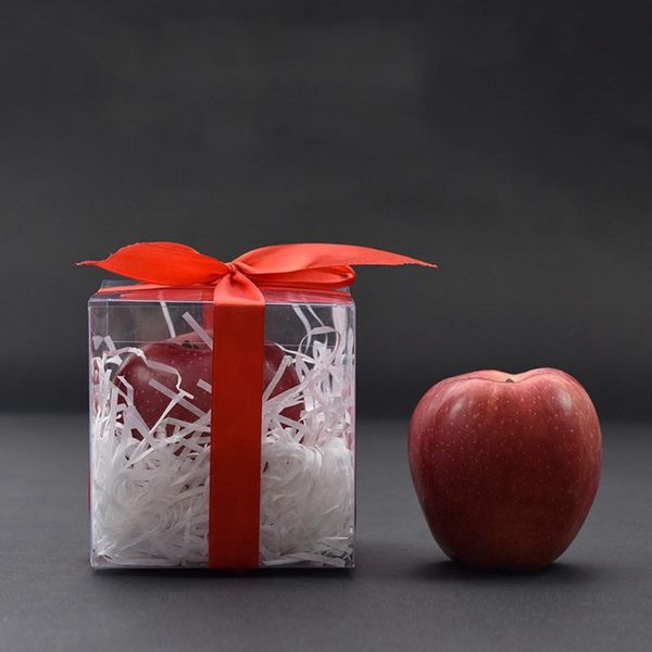 

gift wrap 50pcs transparent pvc packing box candy storage case container organizer