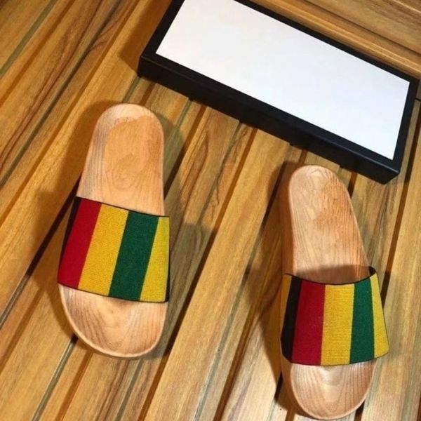 

europe station men 2021 summer g new leather wear anti slip slippers beach shoes flip men shoes fashion, Black