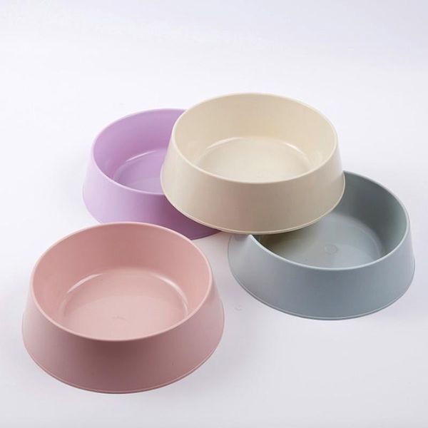 

lovely plastic bowl for cat dog protection cervical vertebra mouth pet puppy kitten dish bowls drink water feeder & feeders