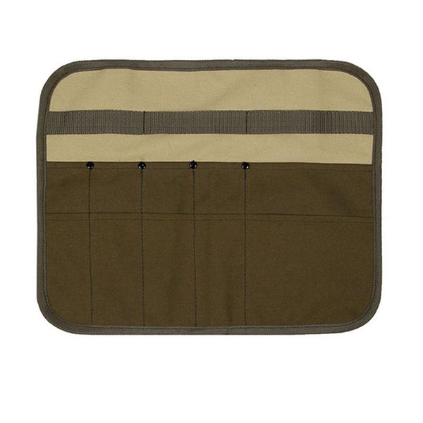 

outdoor pads waterproof tableware storage bag 12a double canvas camping bbq
