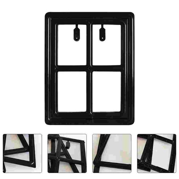 

curtain & drapes 1pc pet screen door window hole hanging gate for small dog cat