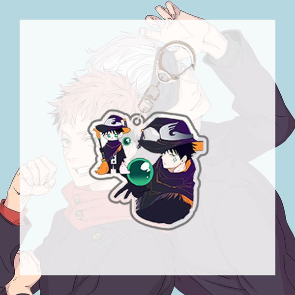 

jujutsu kaisen bubble animation key chain pendant acrylic series fans