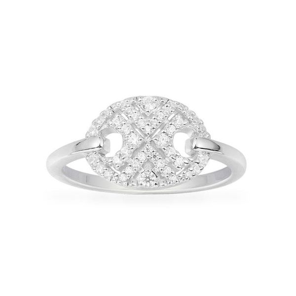 

cluster rings sljely fashion real 925 sterling silver paved grain de cafe ring micro zirconia stones women april symbole series jewelry, Golden;silver