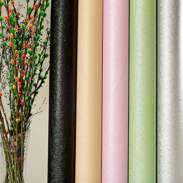 

wallpapers self-adhesive wallpaper waterproof warm bedroom living room solid color dormitory wall stickers nordic